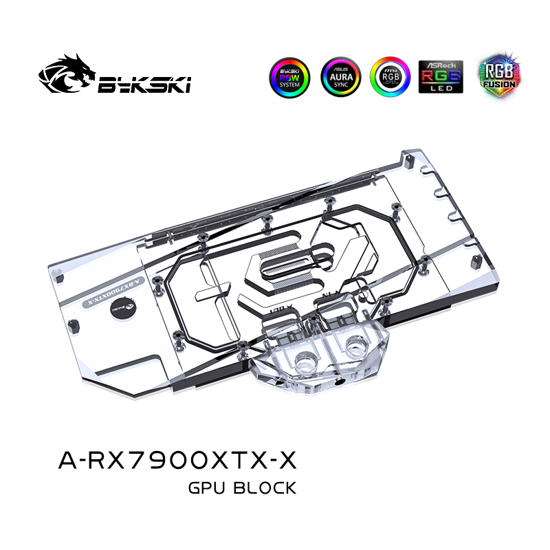 Amd Vga Rx 7900 Xtx - Bykski A-RX7900XTX-X Bloco de água para