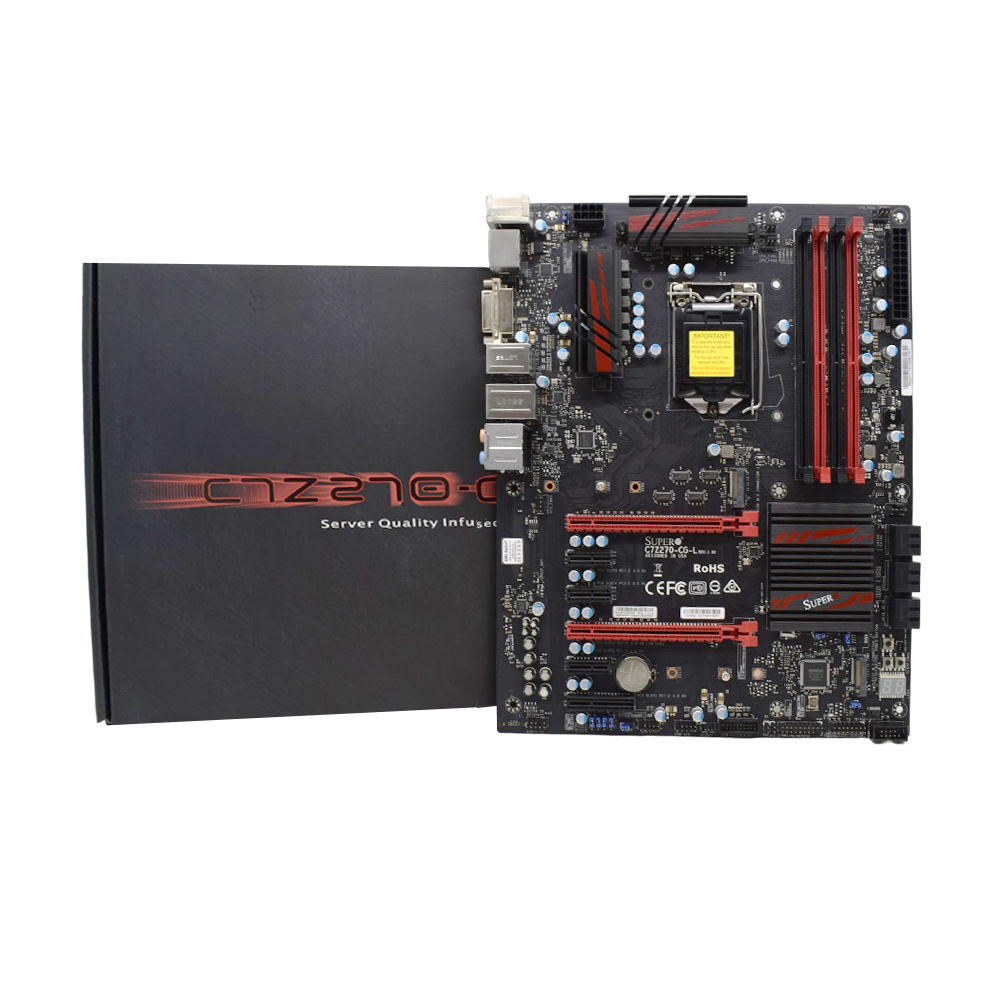 Intel Cpu Core I9 - Placa-Mãe Supermicro Nova C7Z270-CG-L Z270 LGA