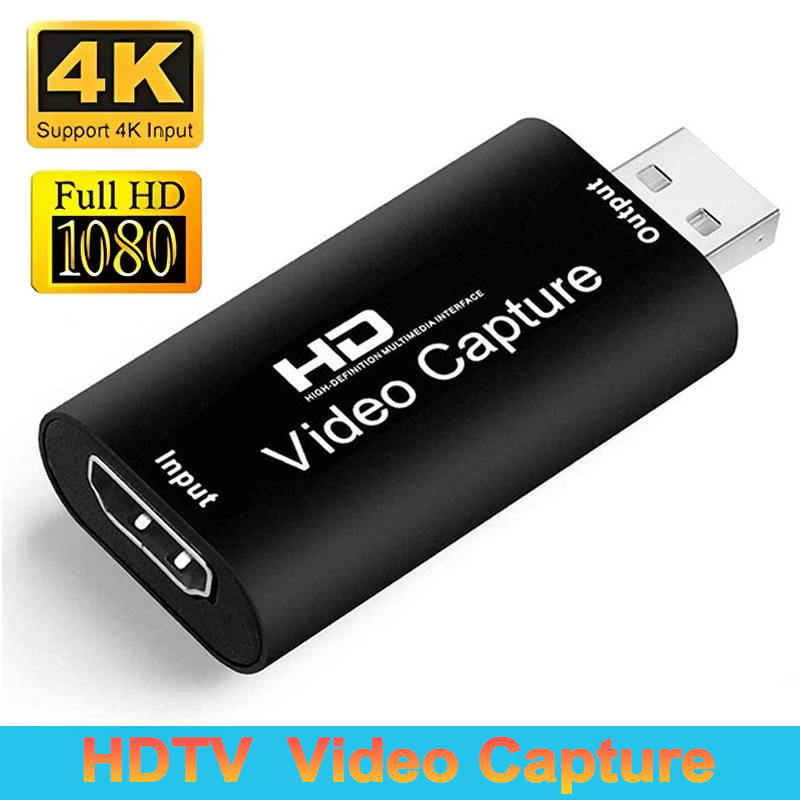 Capture Card 4K Hdmi - Placa de captura de vídeo usb
