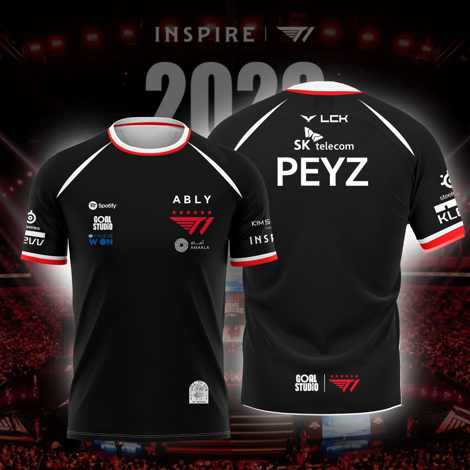 Esports Gaming Team - NOVA CAMISA OFICIAL T1 ESPORTS TEAM