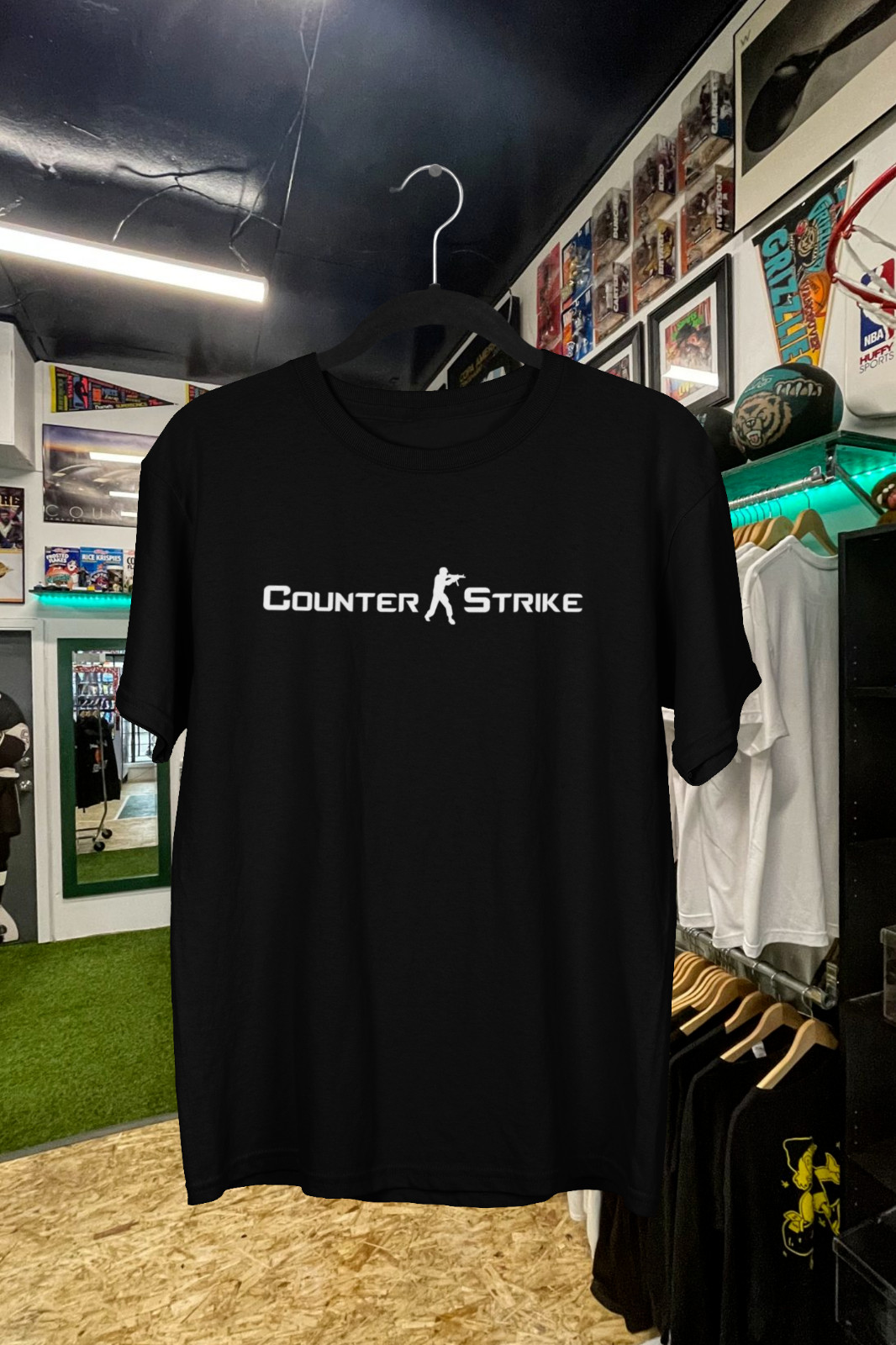 Esports Gaming Logos - Camiseta vintage com logotipo de texto