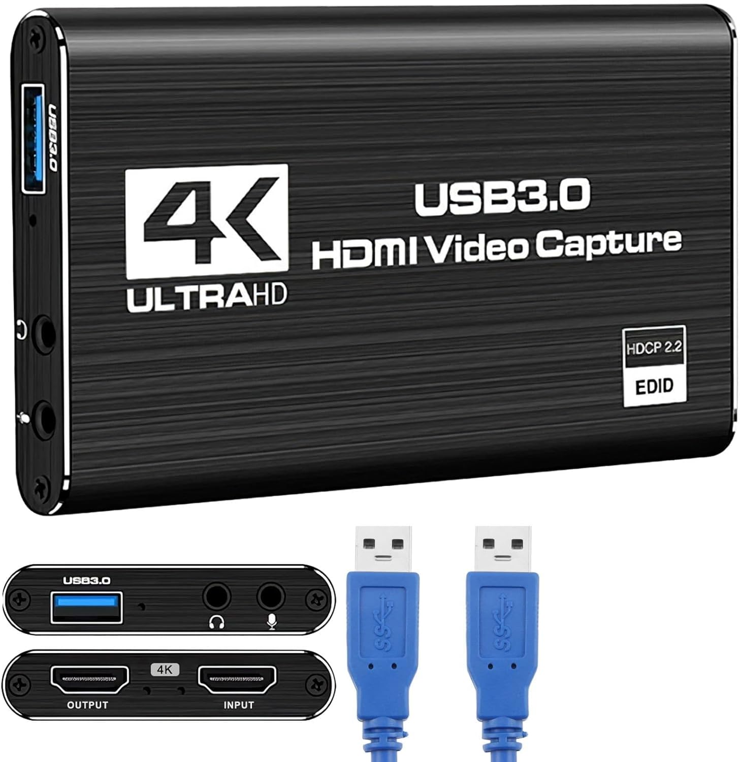 Capture Card 4K Hdmi - Placa de captura de vídeo 4k