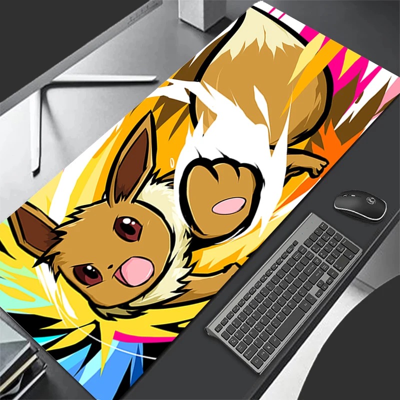 Esports Gaming Mice - Mouse Pad para Jogos P-Pokemon Eevee