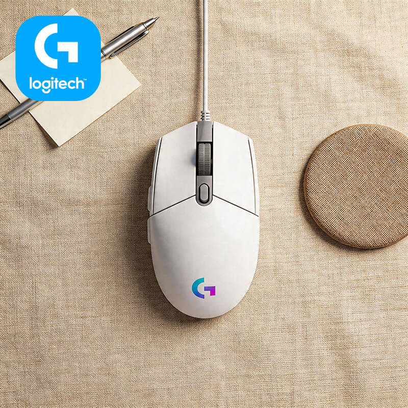 Logitech Mouse G203 - Mouse Gamer RGB com Fio Logitech