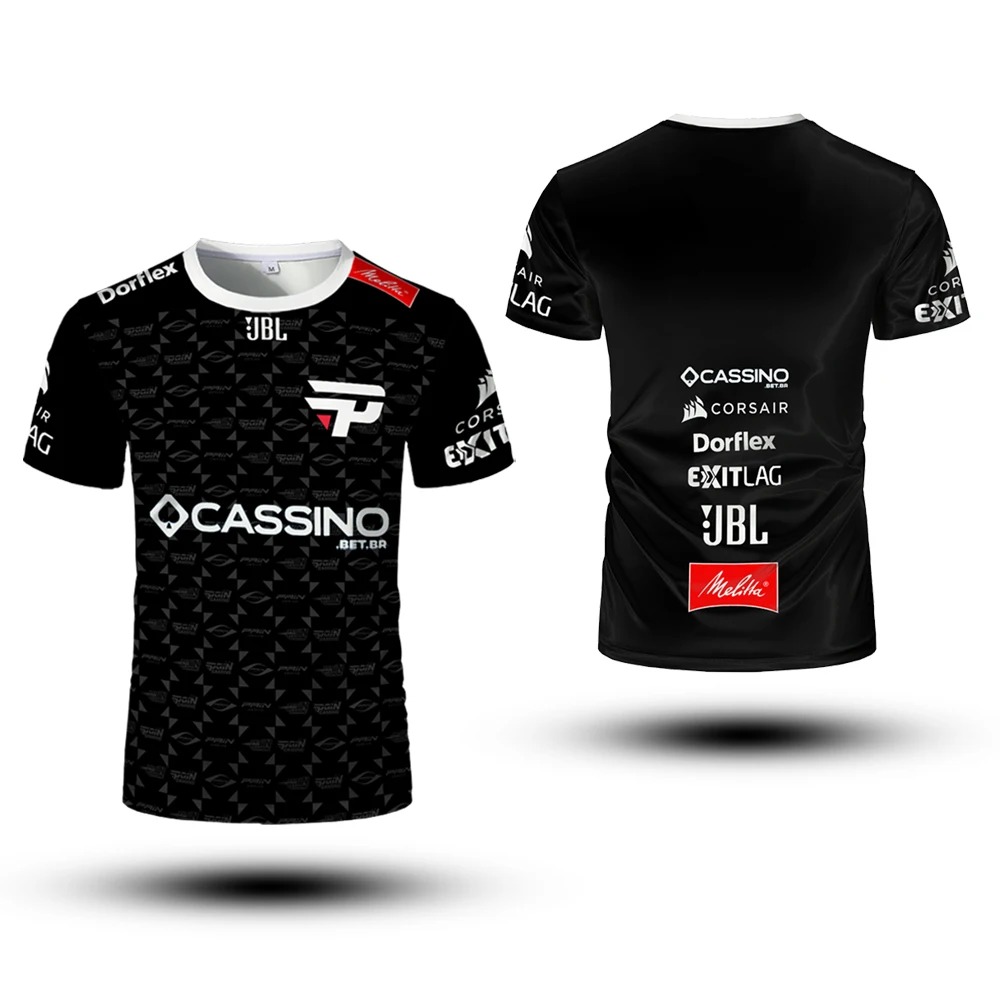 Custom Esports Gaming Jersey - Uniformes do PaiN Gaming Club, camisetas