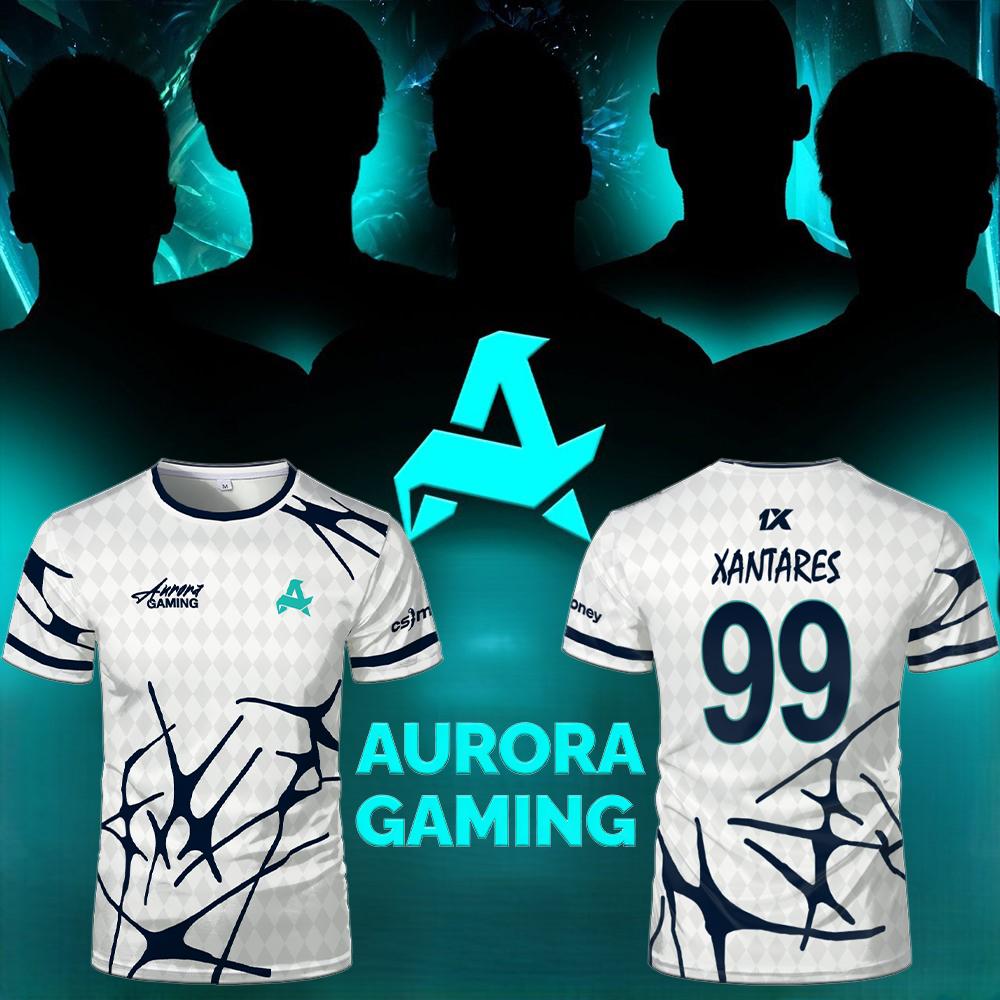 Esports Gaming Team - Equipe de esportes Aurora Gaming Jersey
