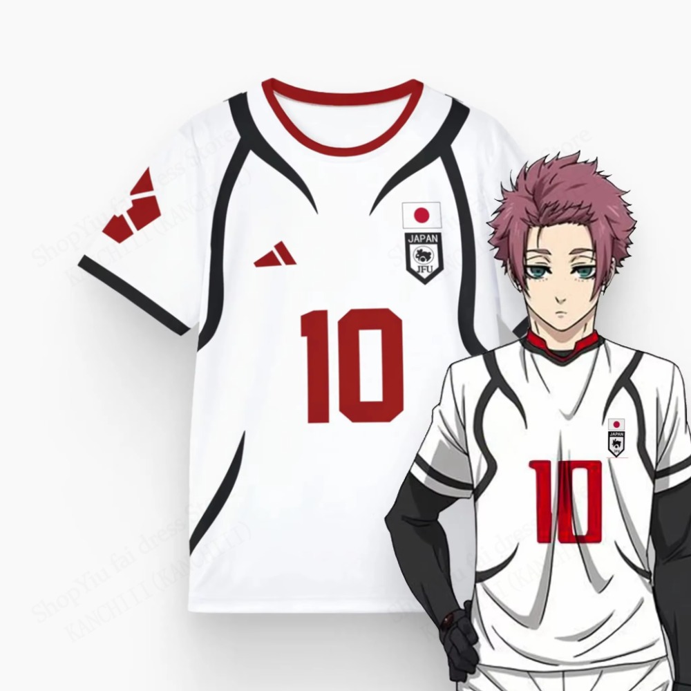 Esports Gaming Sleeve - Camiseta Masculina de Anime Blue Lock