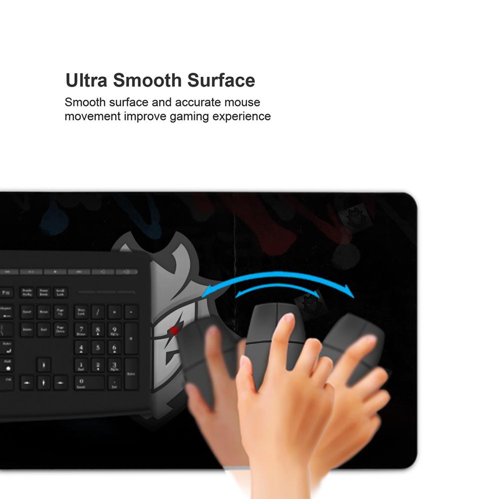 Mousepad Gamer Grande de Borra - Esports Gaming Logos avaliação e preço