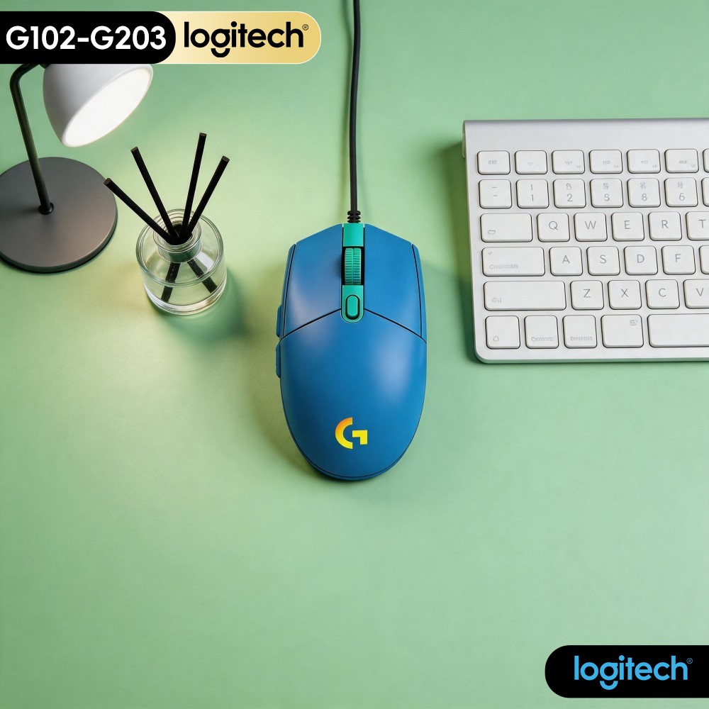 Mouse Logitech G203 G102, Ligh - Logitech Mouse G203 avaliação e preço