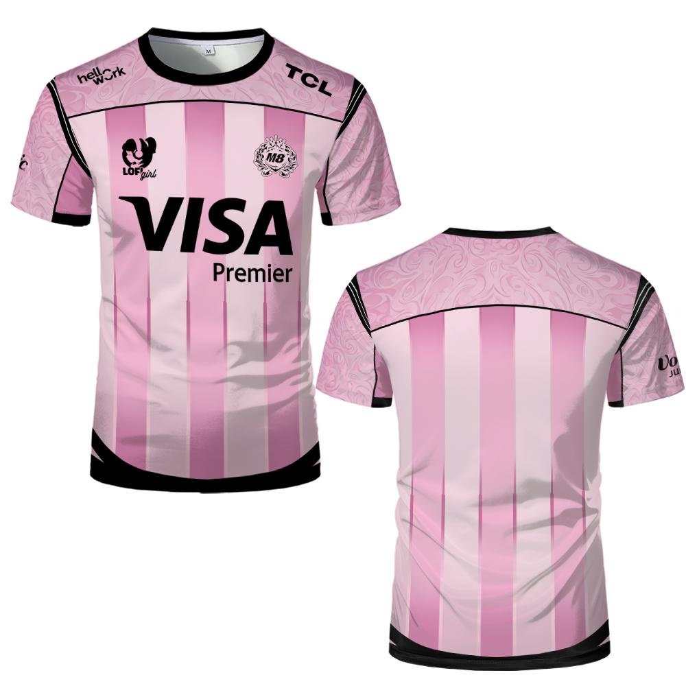Camiseta de Manga Curta com Te - Esports Gaming Logos avaliação e preço