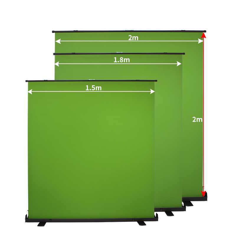 Fundo de Chomakey de transmiss - Green Screen Collapsible avaliação e preço