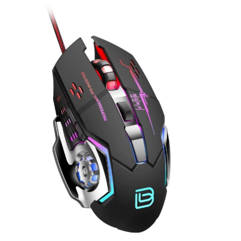 Mouse Gamer USB com Fio BAJEAL - Esports Gaming Free Fire avaliação e preço