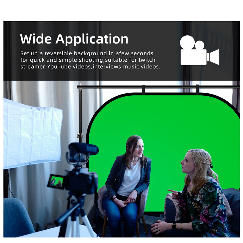 Fotografia fundo painel com sa - Green Screen Collapsible avaliação e preço