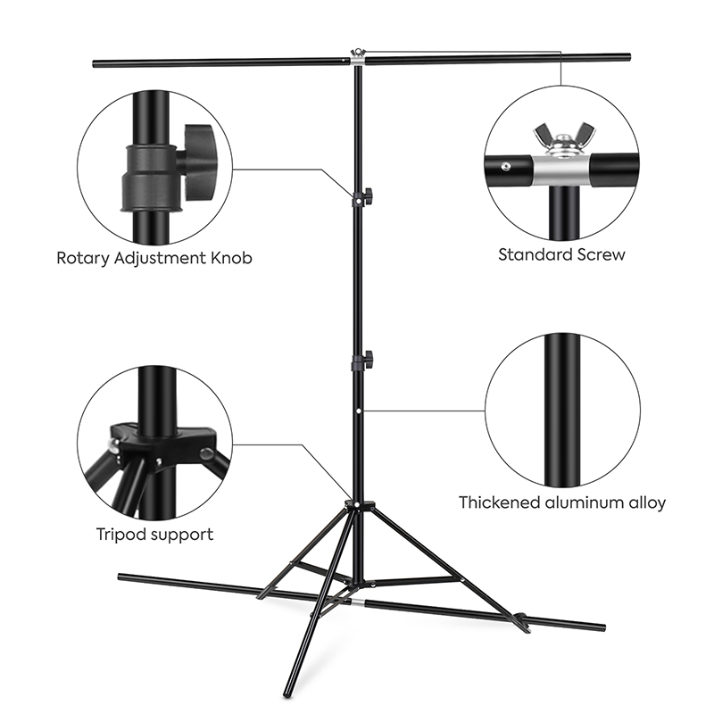 Photographic Studio Stand Kit  - Green Screen Collapsible avaliação e preço