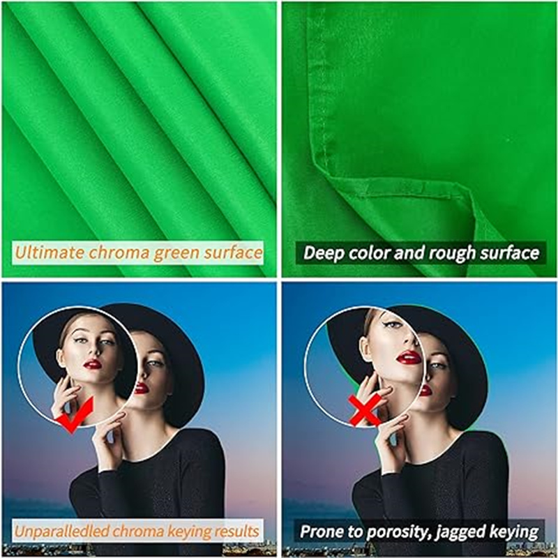 Tecido de Fundo GAINVANE Branc - Green Screen Collapsible avaliação e preço