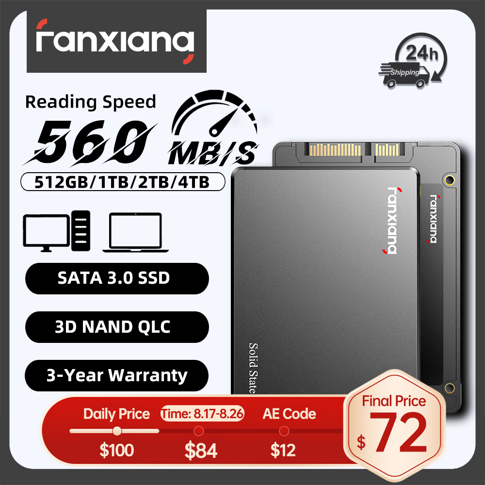 SSD SATA Fanxiang S101Q de 2,5 - Samsung Ssd Evo 870 avaliação e preço