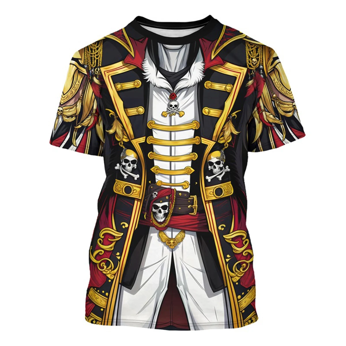 Camiseta capitão pirata impres - Esports Gaming Sleeve avaliação e preço