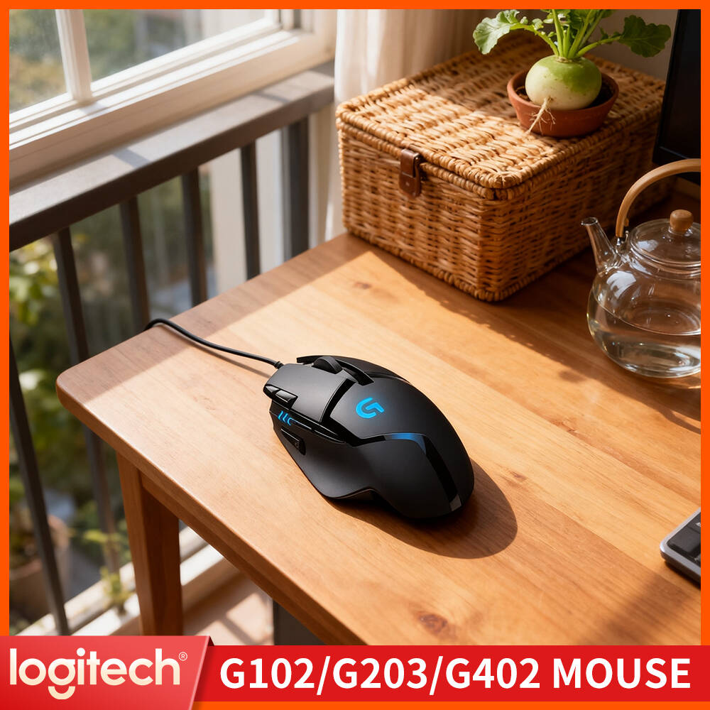 Mouse com Fio Logitech G402, V - Logitech Mouse G203 avaliação e preço