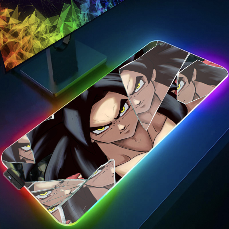 Mouse Pad LED Dragon Ball para - Esports Gaming Mice avaliação e preço