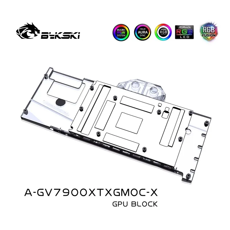 Bykski A-GV7900XTXGMOC-X Bloco - Amd Vga Rx 7900 Xtx avaliação e preço