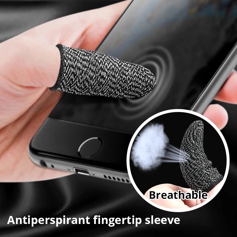 Luva de dedo para jogos, ponta - Esports Gaming Sleeve avaliação e preço