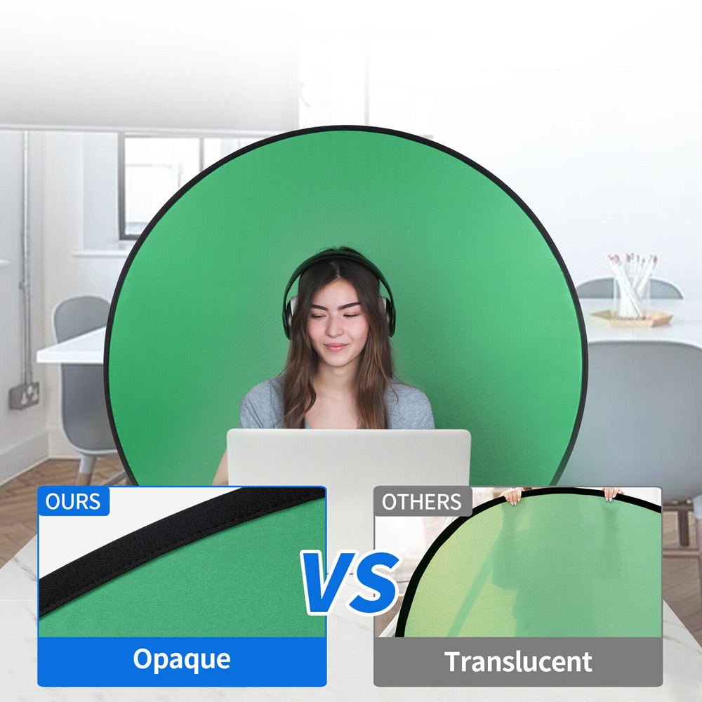 Dobrável portátil Chroma Key f - Green Screen Collapsible avaliação e preço