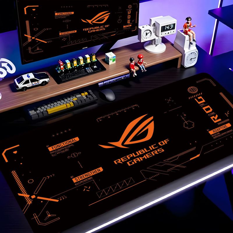 Tapete de Mesa VIKAMA Preto e  - Esports Gaming Logos avaliação e preço