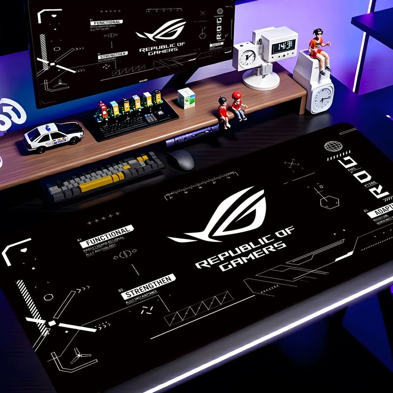 Tapete de Mesa VIKAMA Preto e  - Esports Gaming Logos avaliação e preço