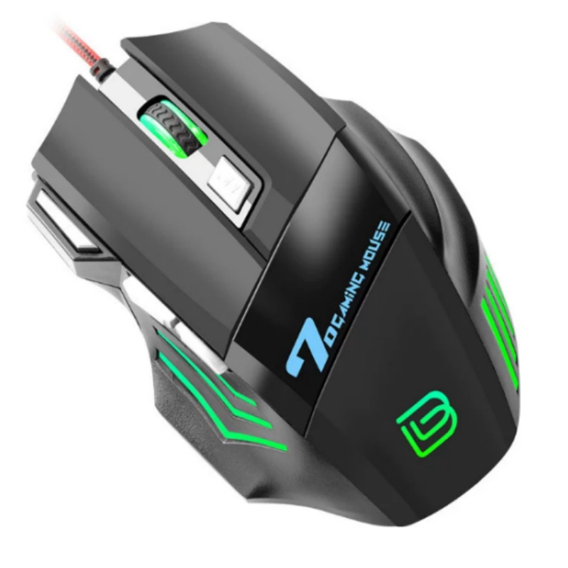 Mouse Gamer BAJEAL G5 com Retr - Esports Gaming Free Fire avaliação e preço