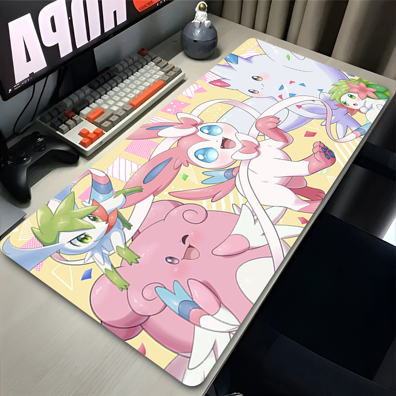 Mousepad Grande Rosa Fofo XXL  - Esports Gaming Mice avaliação e preço