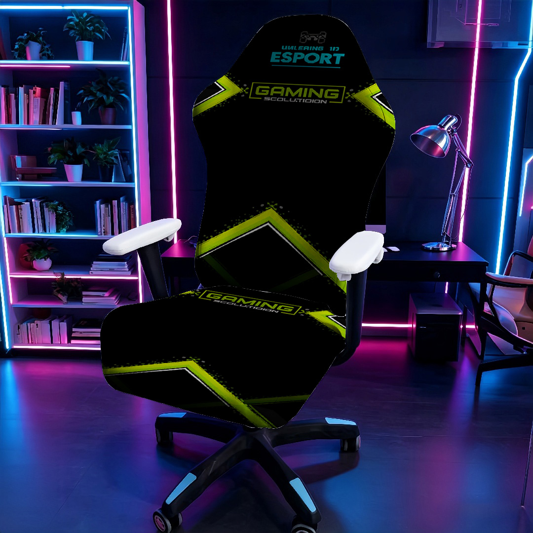 Capa para Cadeira de Jogos de  - Esports Gaming Logos avaliação e preço